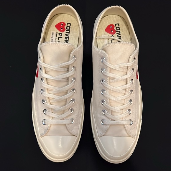 ❌❌SOLD ON DEPOP❌❌Converse x Comme des Garçons PLAY Chuck 70 - Picture 9 of 17